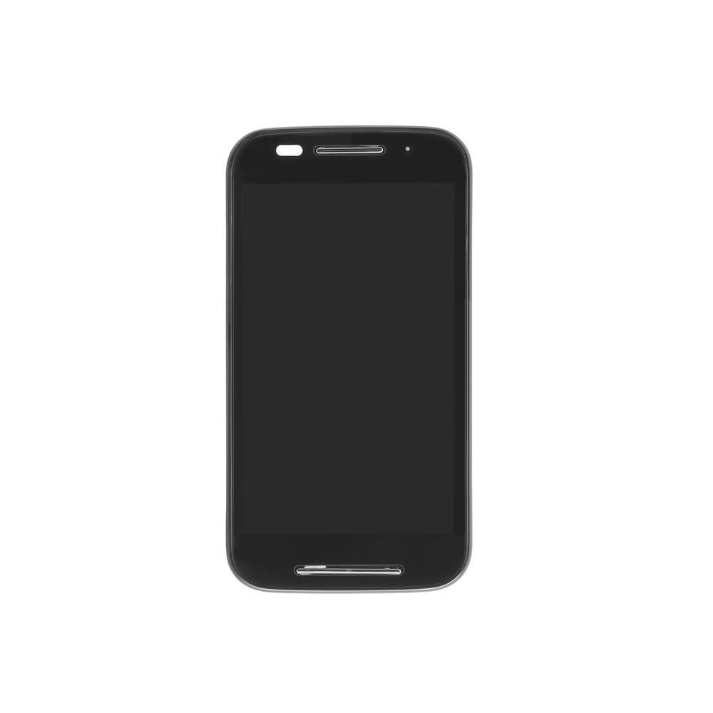 Дисплей для Motorola XT1021 Moto E (XT1022, XT1025) с рамкой черный 05303 фото