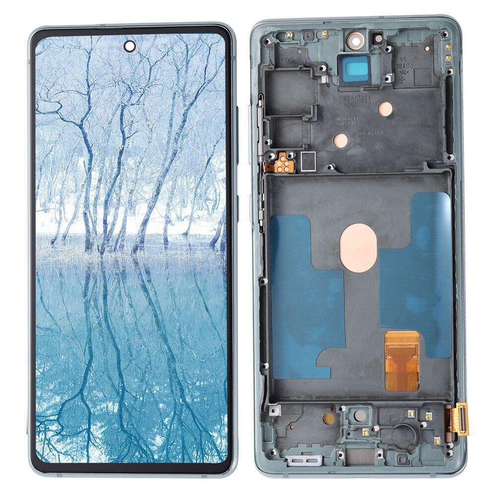 Дисплей для Samsung G780 Galaxy S20 FE с рамкой зеленый (GH82-24219D) Оригинал 27461 фото