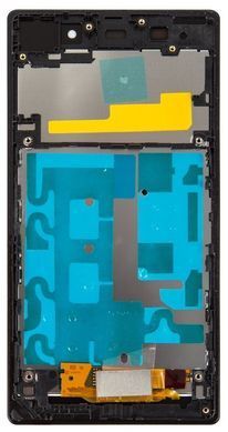 Дисплей Sony C6902, C6903, C6906 Xperia Z1 с рамкой черный Оригинал Китай 04774 фото