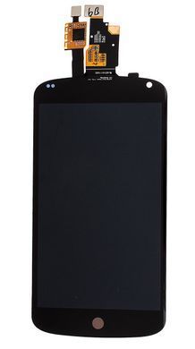 Дисплей для LG E960 Nexus 4 чорний 03162 фото