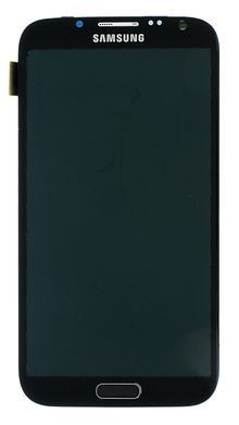 Дисплей для Samsung N7100 Galaxy Note 2 з рамкою сірий 02398 фото