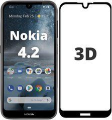 3D Защитное стекло для Nokia 4.2 Dual Sim TA-1157 черное 16131 фото
