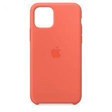Чехол силиконовый Silicone Case High Copy для Apple iPhone 11 Pro Clementine (Orange) 14937 фото