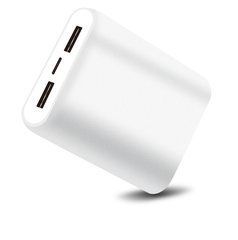 Внешний аккумулятор (Повербанк) Wesdar S58 Power bank 10000mAh белый 13919 фото