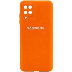 Чехол силиконовый Silicone Case для Samsung A125F A12 (2021) Orange 23836 фото