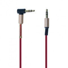 AUX кабель SP-255 (3.5 - 3.5 mm) 1m красный 20799 фото