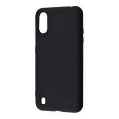 Чехол WAVE Colorful Case Samsung A015F A01 (2020) Black 25076 фото