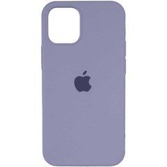 Чохол Silicone Case Full Cover iPhone 13 Pro Max Copy Lavender gray 27010 фото