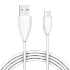 Кабель Baseus Small Pretty Waist MicroUSB (1m) White (CAMMY-02) 15941 фото
