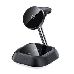 Беспроводное зарядное устройство 3в1 ACEFAST E16 wireless charging holder Черный 28837 фото