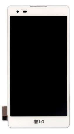 Дисплей для LG K200 X Style Dual Sim белый 08125 фото