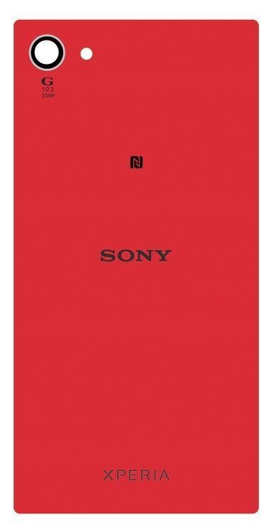 Задняя крышка для Sony E5803, E5823 Xperia Z5 Compact красная 05794 фото