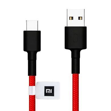 Кабель Xiaomi Type-A - Type-C 1м 3А High Copy красный 28358 фото