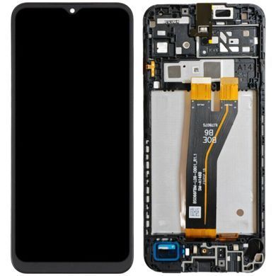 Дисплей для Samsung A146B Galaxy A14 5G 2023 з рамкою чорний Оригінал Китай 31008 фото