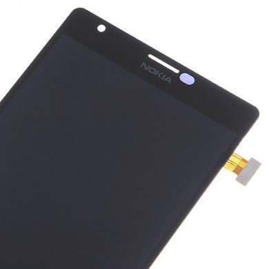Дисплей Nokia Lumia 1520 с сенсором (тачскрином) черный 06188 фото