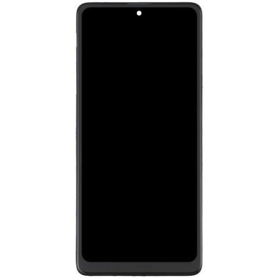 Дисплей для Samsung A715 Galaxy A71 2020 с рамкой черный с узкими рамками сенсора OLED Хайкопия 33381 фото
