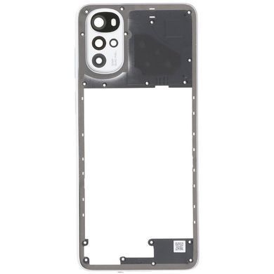 Рамка корпусу Motorola XT2231-2 Moto G22 біла, Pearl White зі склом камери 33581 фото