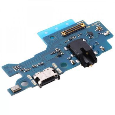 Нижня плата для Samsung M215 Galaxy M21, M307F Galaxy M30s, M315 Galaxy M31 з розьємами зарядки і навушників, з мікрофоном, Оригінал Китай 18607 фото