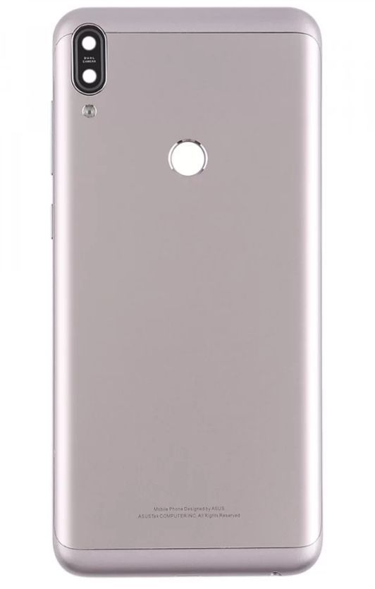 Задняя крышка для Asus ZenFone Max Pro M1 ZB601KL серебристая 22589 фото