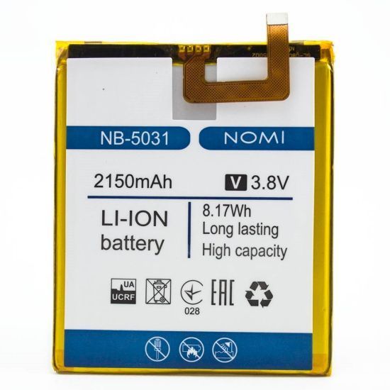 Аккумулятор Nomi NB-5031 для i5031 Evo X1 2150mAh 22935 фото