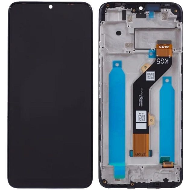 Дисплей для Tecno Pop 5 LTE BD4I с рамкой черный Оригинал Китай 30285 фото