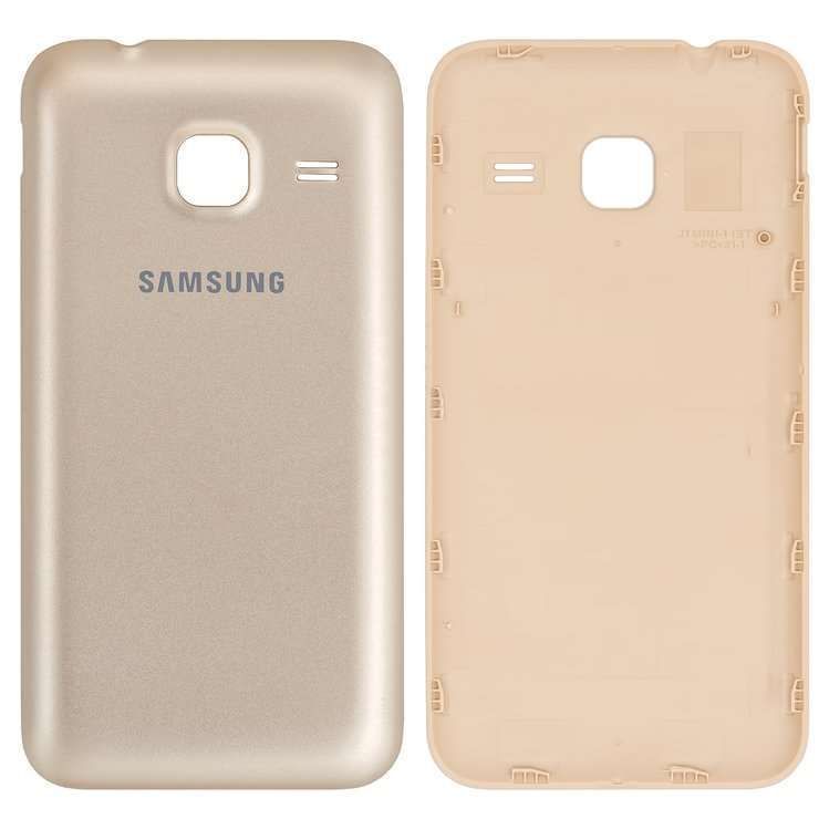 Задняя крышка для Samsung J105H Galaxy J1 Mini (2016) золотистая 10124 фото