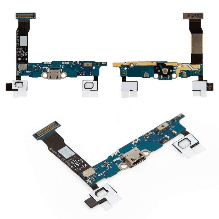 Нижняя плата для Samsung N910F Galaxy Note 4 с разьемом зарядки, микрофоном 09380 фото