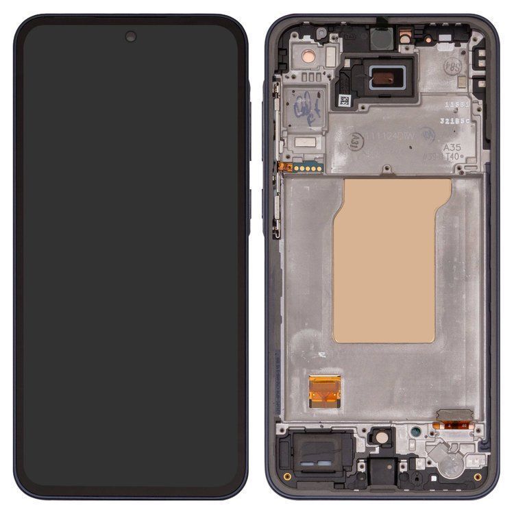 Дисплей для Samsung A356 Galaxy A35 с рамкой черный OLED Хайкопия (FHD) FLYCDI 33785 фото