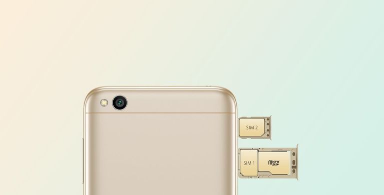 Тримач Sim-карти Xiaomi Redmi 5a золотистий Оригінал 10869 фото