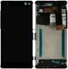 Дисплей Sony E5506, E5533, E5563 Xperia C5 Ultra Dual с рамкой черный 23052 фото