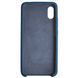 Чехол силиконовый Silicone Case для Xiaomi Redmi 7A Midnight Blue 18143 фото 2