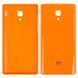 Задняя крышка для Xiaomi Red Rice 1S оранжевая 03489 фото