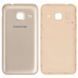 Задняя крышка для Samsung J105H Galaxy J1 Mini (2016) золотистая 10124 фото