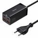 Мережевий зарядний пристрій Baseus GaN3 Pro Desktop Powerstrip 100W (AC+2Type-C+2 USB) EU 1m (PSZM000401) чорний 27687 фото 1