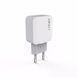 Сетевое зарядное устройство LDNIO A2202 2 USB (2.4A) белое 13155 фото 3