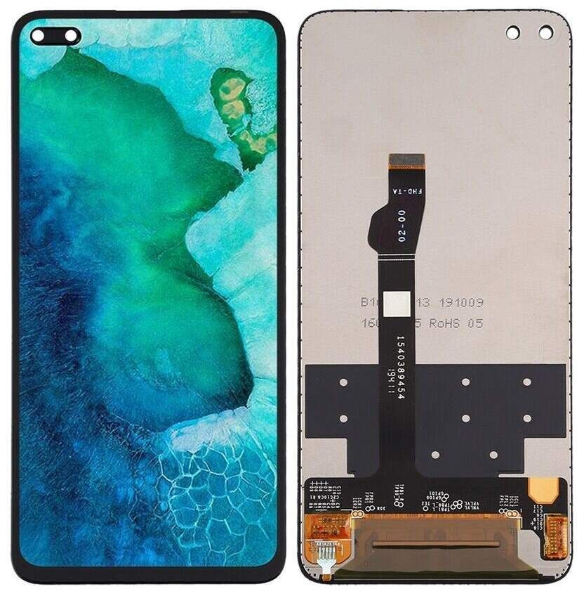 Дисплей для Huawei Nova 6 WLZ-AL10, WLZ-TL10 чорний 27223 фото