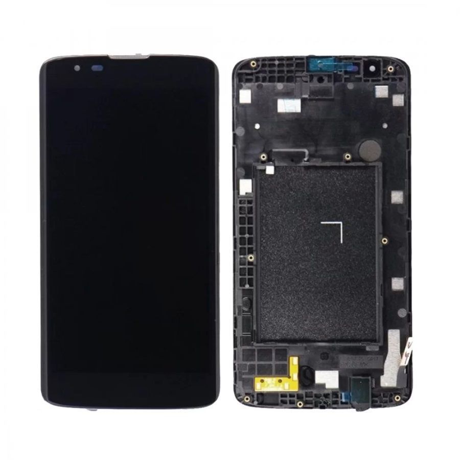 Дисплей для LG K330 K7 LTE (LG M1), MS330 K7, LS675 Tribute 5 и с рамкой черный 22803 фото