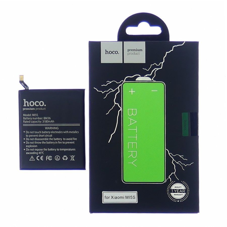 Аккумулятор BM36 HOCO для Xiaomi Mi5s 3180mAh 13336 фото