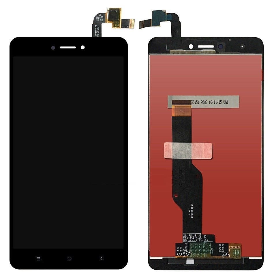 Дисплей для Xiaomi Redmi Note 4X Snapdragon 625 черный Оригинал Китай 28554 фото