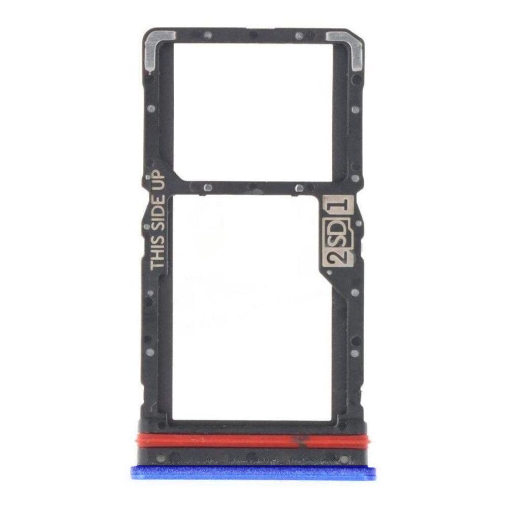 Держатель Sim-карты и карты памяти Motorola XT2167-2 Moto G41 синий 29389 фото