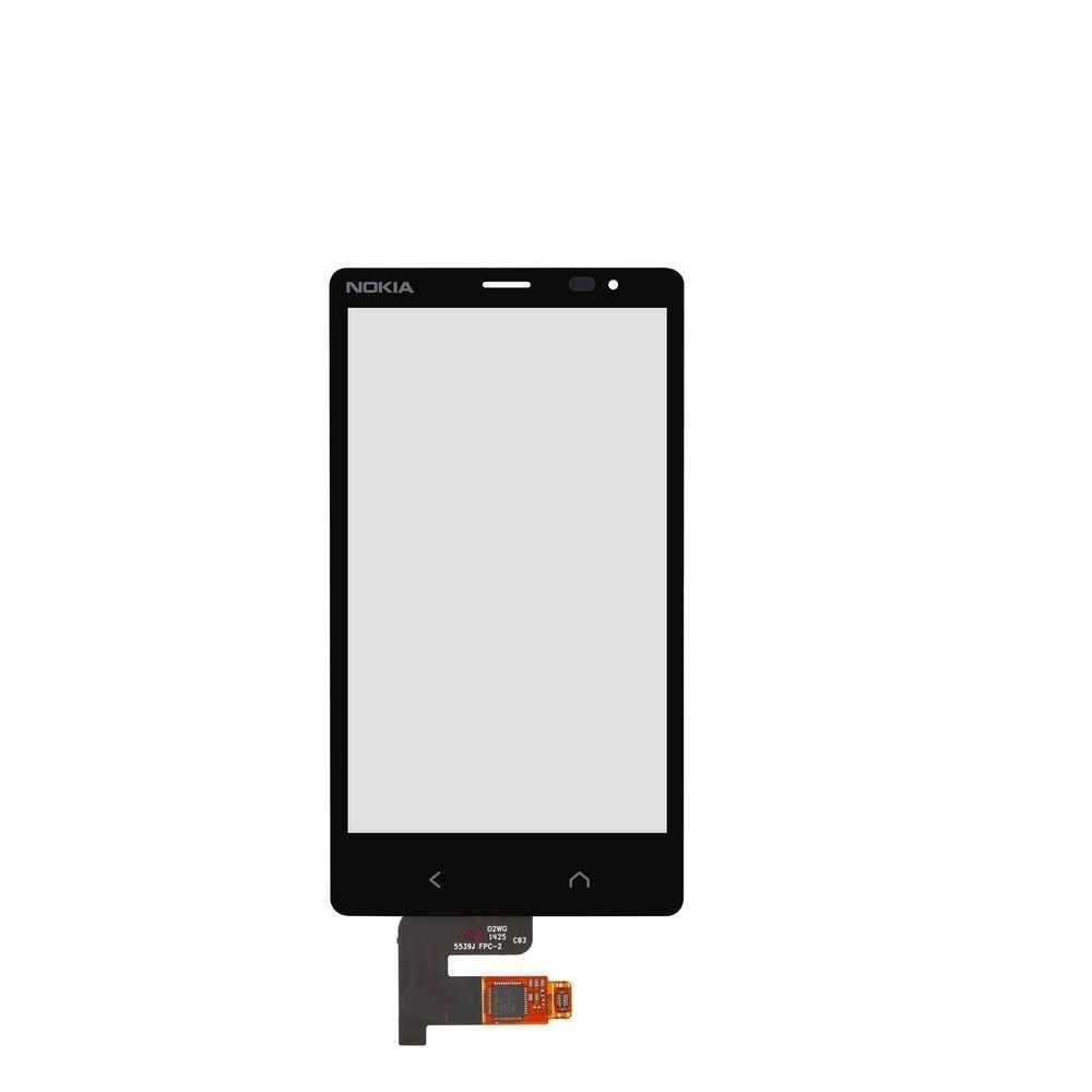 Сенсор (тачскрин) Nokia X2 Dual Sim черный Оригинал Китай 01691 фото