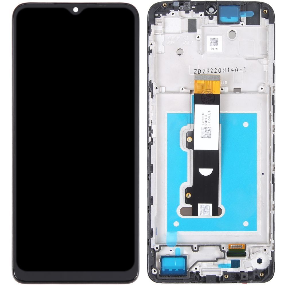 Дисплей для Motorola XT2239 Moto E22, E22i с рамкой черный Оригинал Китай 29884 фото