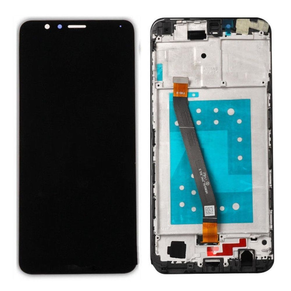 Дисплей для Honor 7X Dual Sim (BND-L21) с рамкой черный 12564 фото