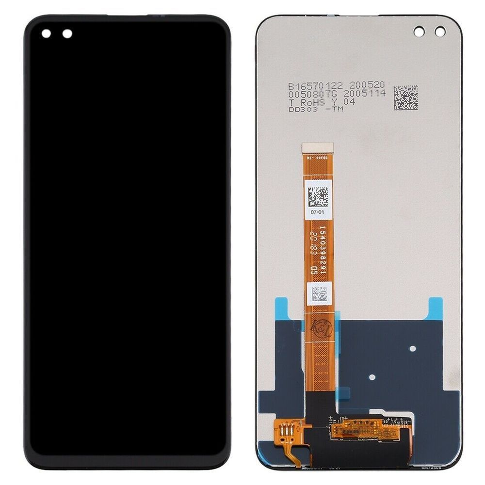 Дисплей для Oppo A92s, Realme 6 Pro, Reno 4Z 5G черный, Оригинал Китай 23983 фото