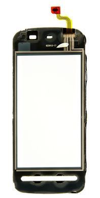 Сенсор (тачскрин) Nokia 5230, 5228, 5233, 5235 и рамкой черный 01532 фото