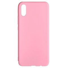 Чехол силиконовый для Xiaomi Redmi 9A розовый 18812 фото