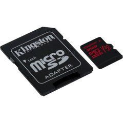 Карта памяти Kingston MicroSDHC 32GB UHS-I (Class 10)+SD adapter 21708 фото