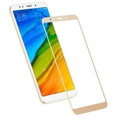 3D Защитное стекло для Xiaomi Redmi 5 Plus золотое 12434 фото