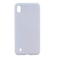Чехол силиконовый Silicone Case для Samsung A105F A10 (2019) Antique White 14440 фото