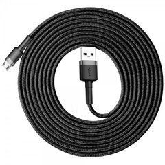 Кабель Baseus Cafule Cable MicroUSB 2.1A (3m) Black (CAMKLF-HG1) 15942 фото